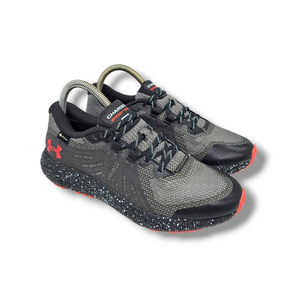 Women's Under Armour‎ Charged Bandit Trail Gore-Tex Gray 3022786-101 Size 8.5